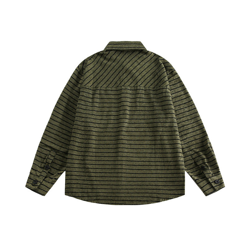 MilkMan Striped Work Shirt