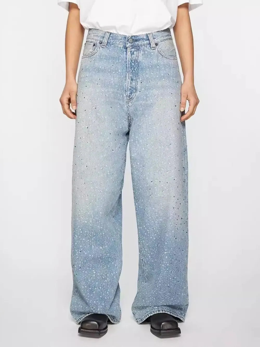 MilkMan Washed Blue Jeans