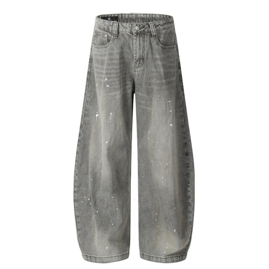 MilkMan Splatter Tapered Jeans
