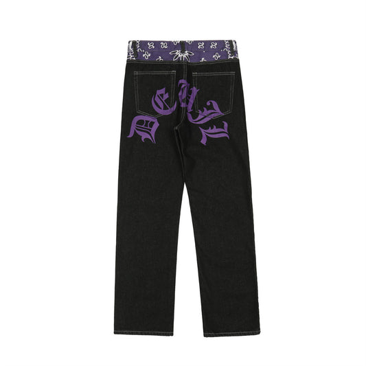MilkMan Spliced Letter Pants