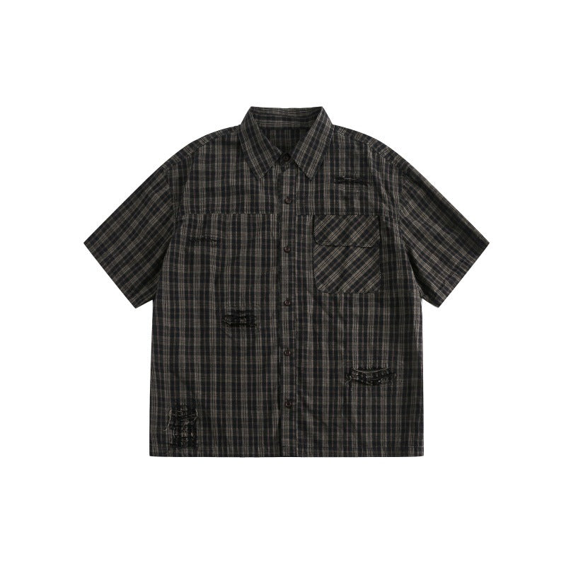 MilkMan Mesh Check Shirt