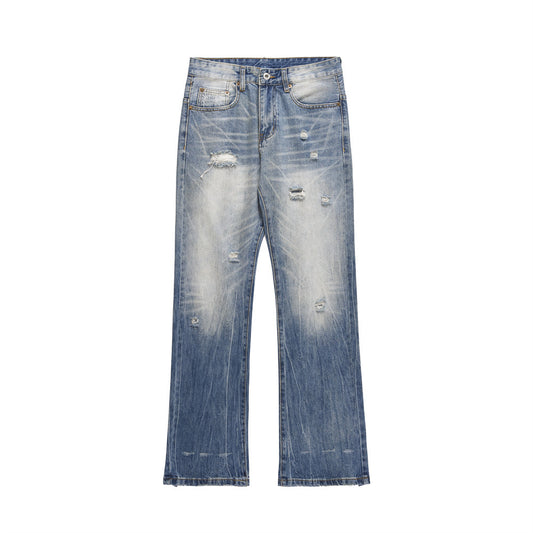 MilkMan Gradient Distress Jeans