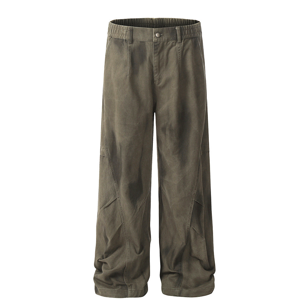MilkMan Tie-Dye Distressed Denim