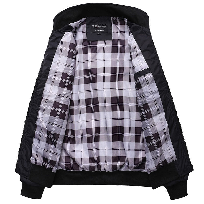 MilkMan Stand Collar Bomber Jacket - Casual Cool