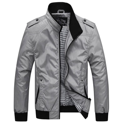 MilkMan Stand Collar Bomber Jacket - Casual Cool