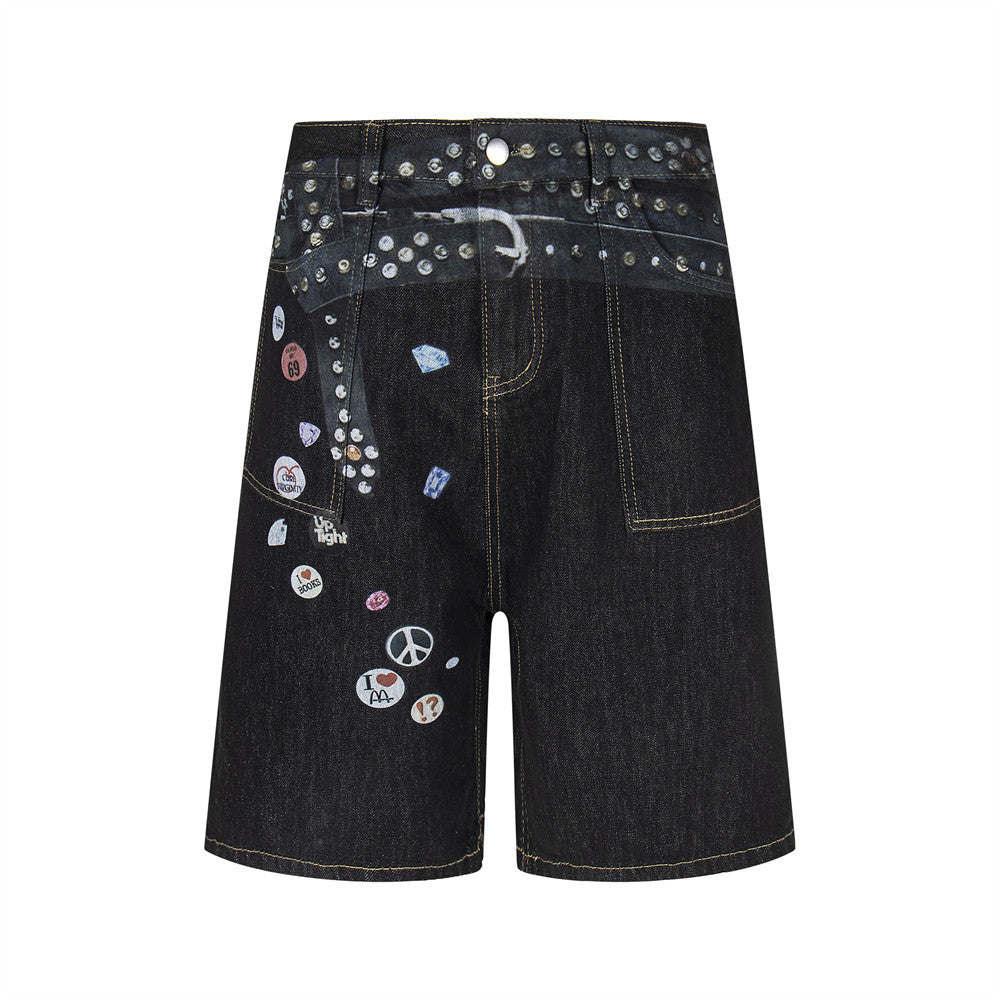 MilkMan Punk Print Shorts