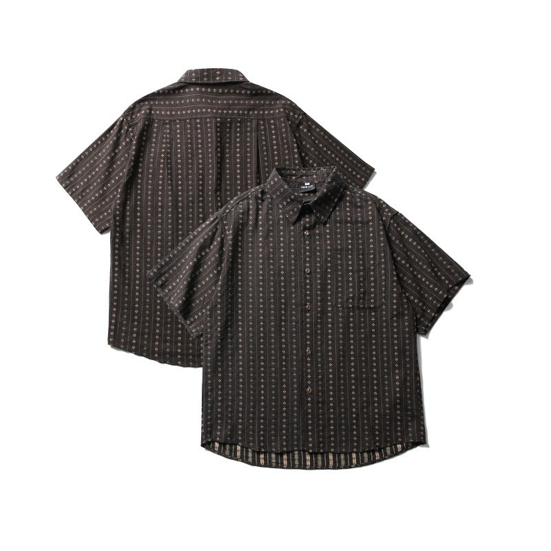 MilkMan Jacquard Stripe Tee