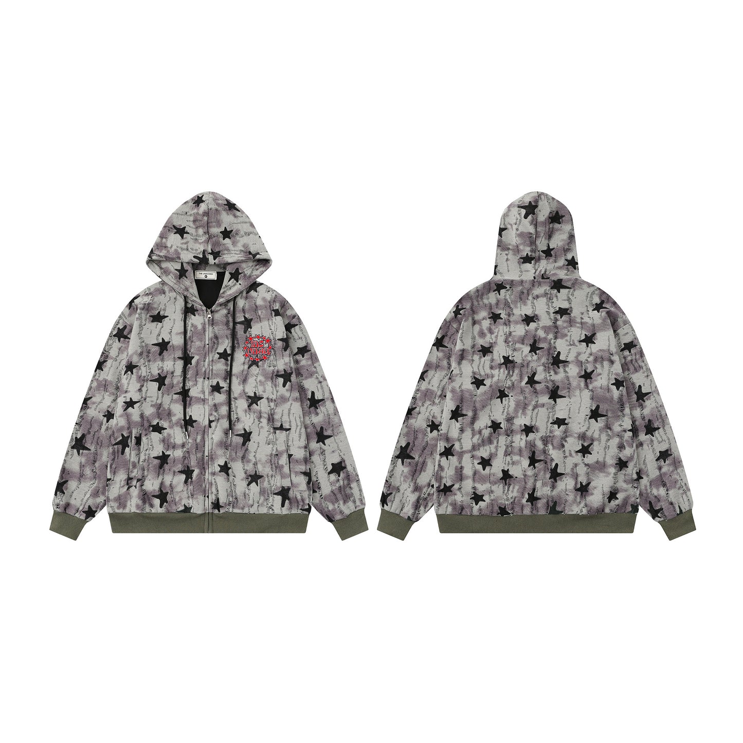 MilkMan Retro Zip Hoodie