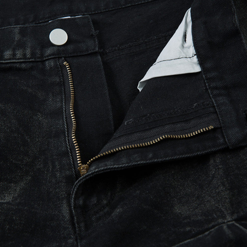 MilkMan Pleated Dye Jeans