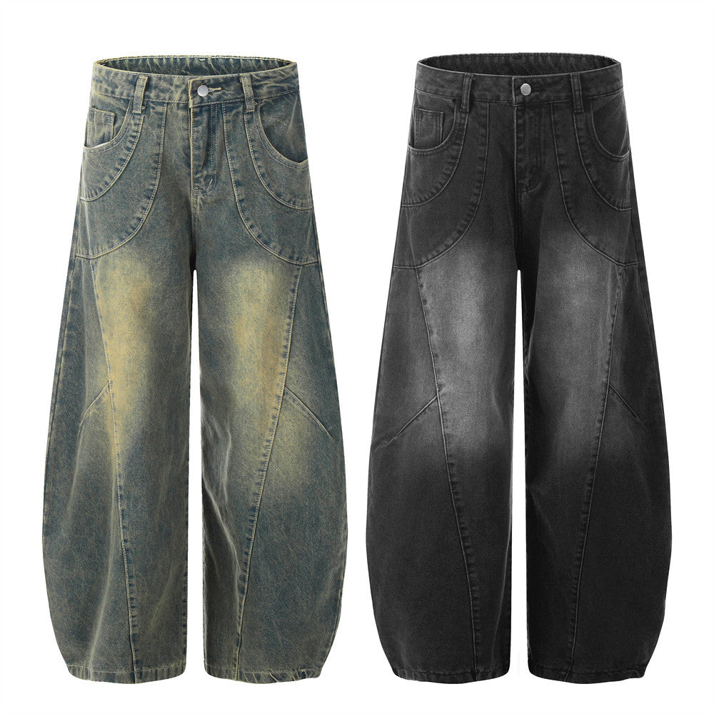MilkMan Patchwork Taper Jeans