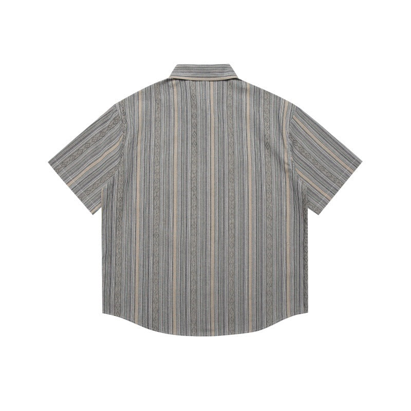 MilkMan Jacquard Stripe Shirt