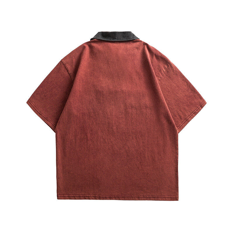 MilkMan Half-Zip Block Polo