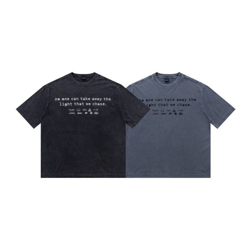 MilkMan Washed Letter Tee