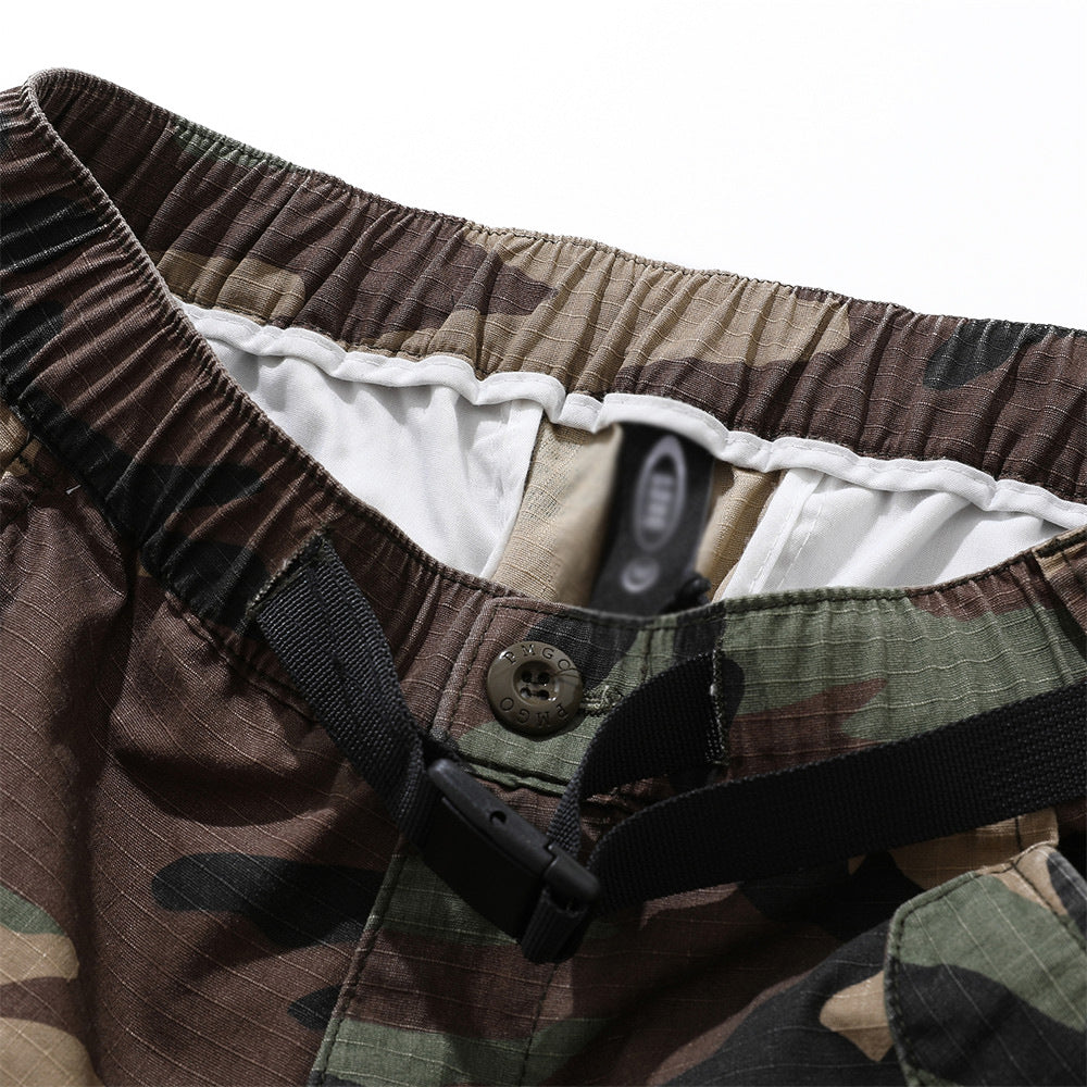 MilkMan Camo Belted Shorts