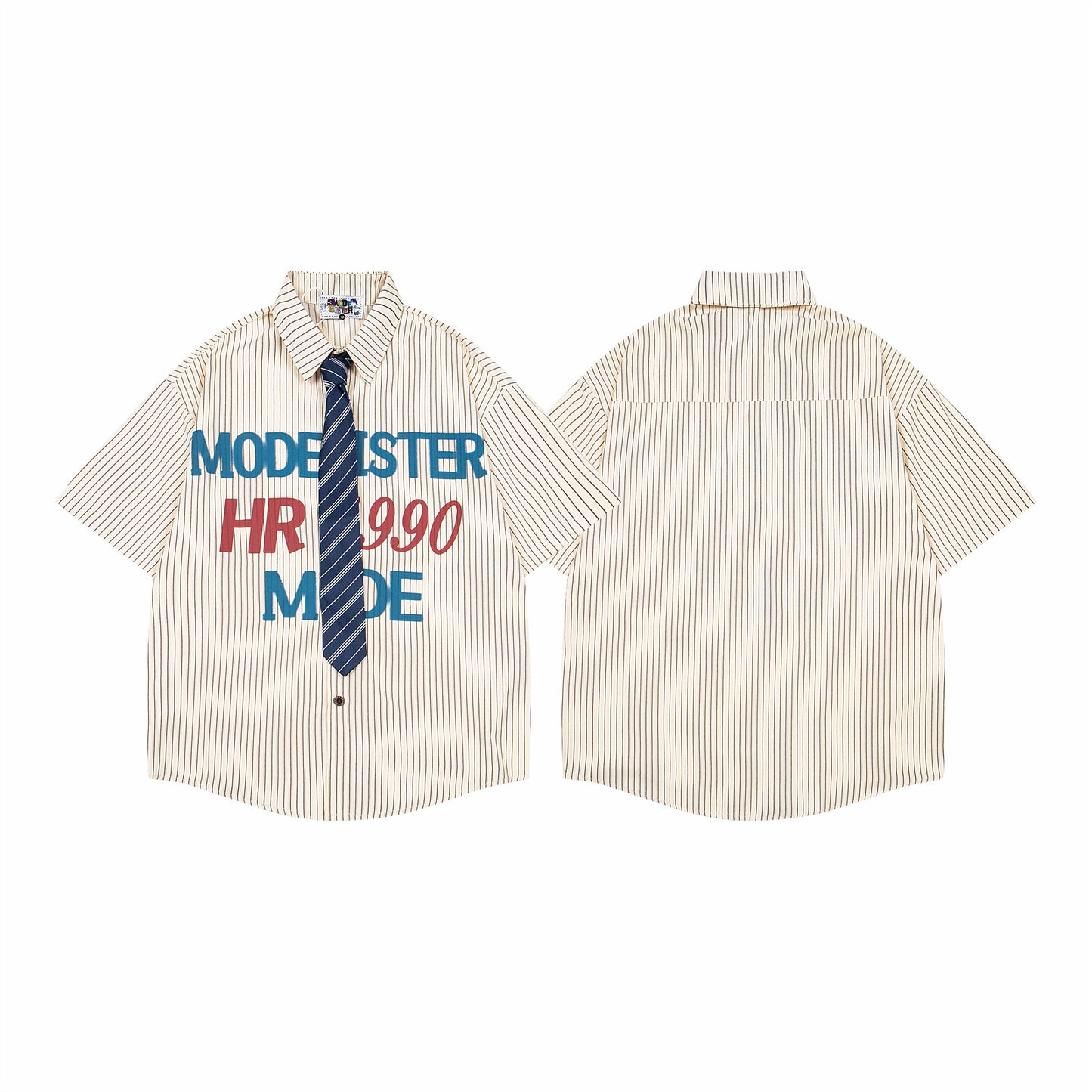MilkMan Stripe Collar Shirt