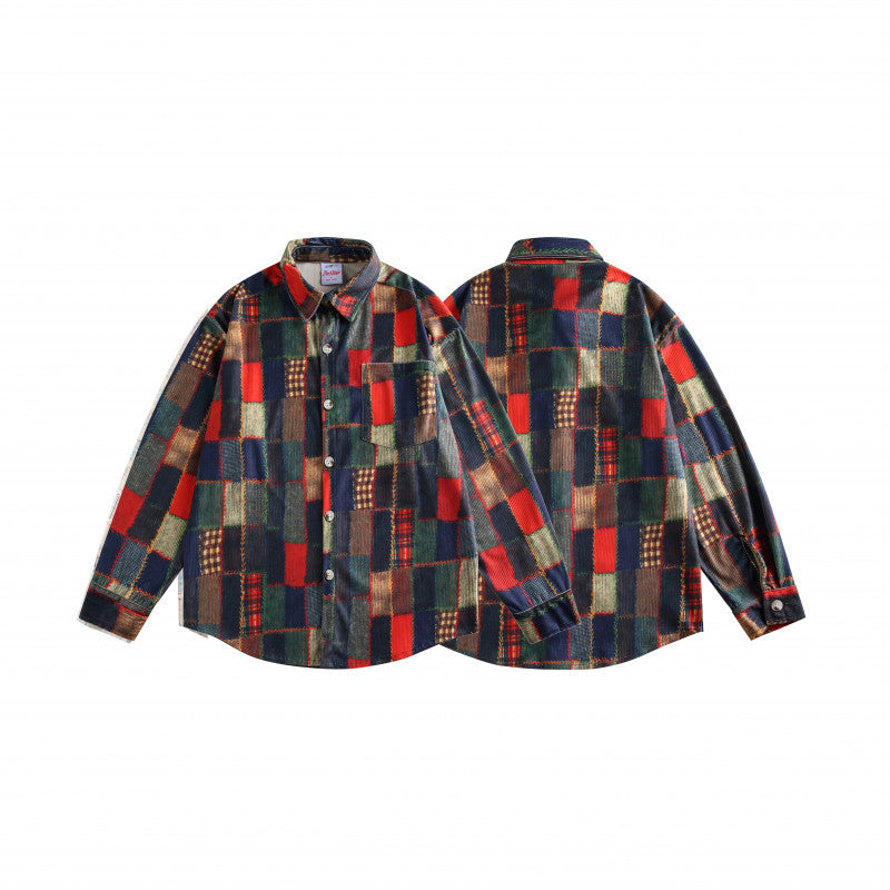 MilkMan Flower Check Shirt
