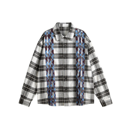 MilkMan Oversized Plaid Shirt