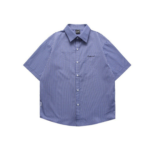 MilkMan Embroidered Check Shirt