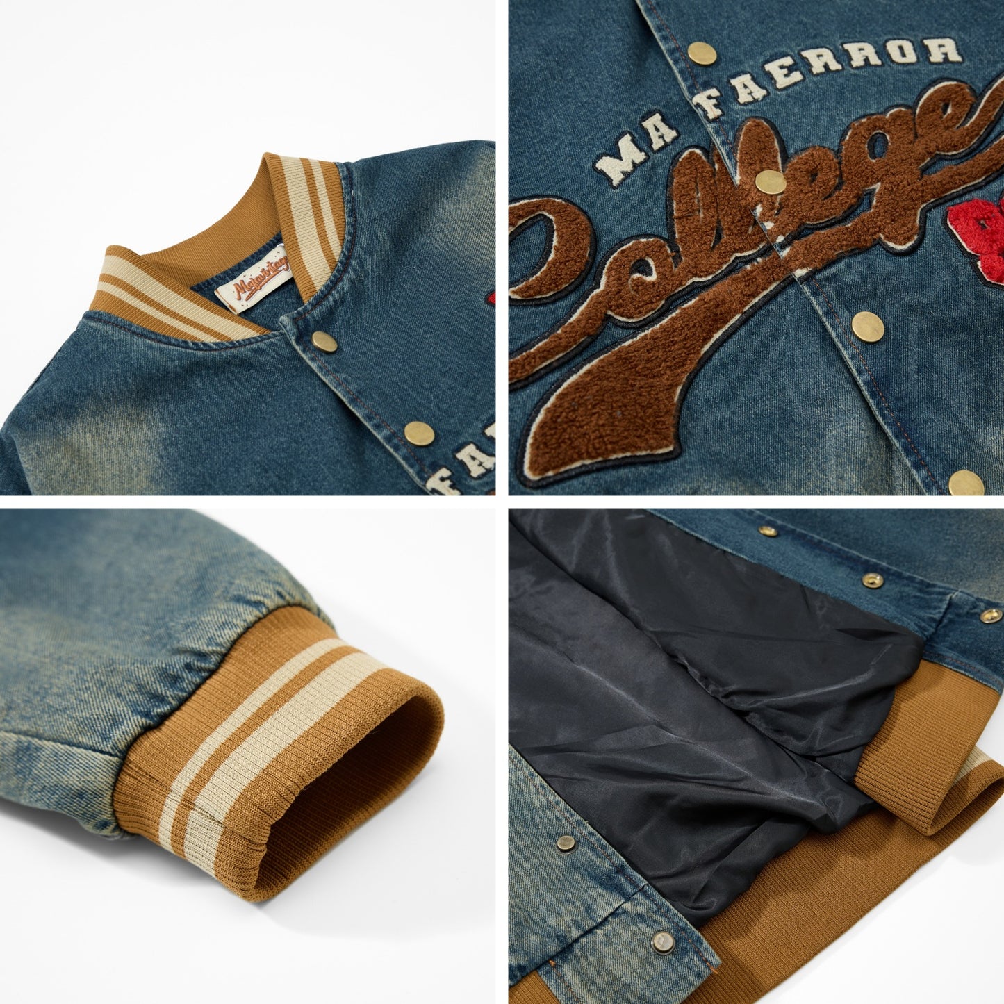 MilkMan Letter Denim Jacket