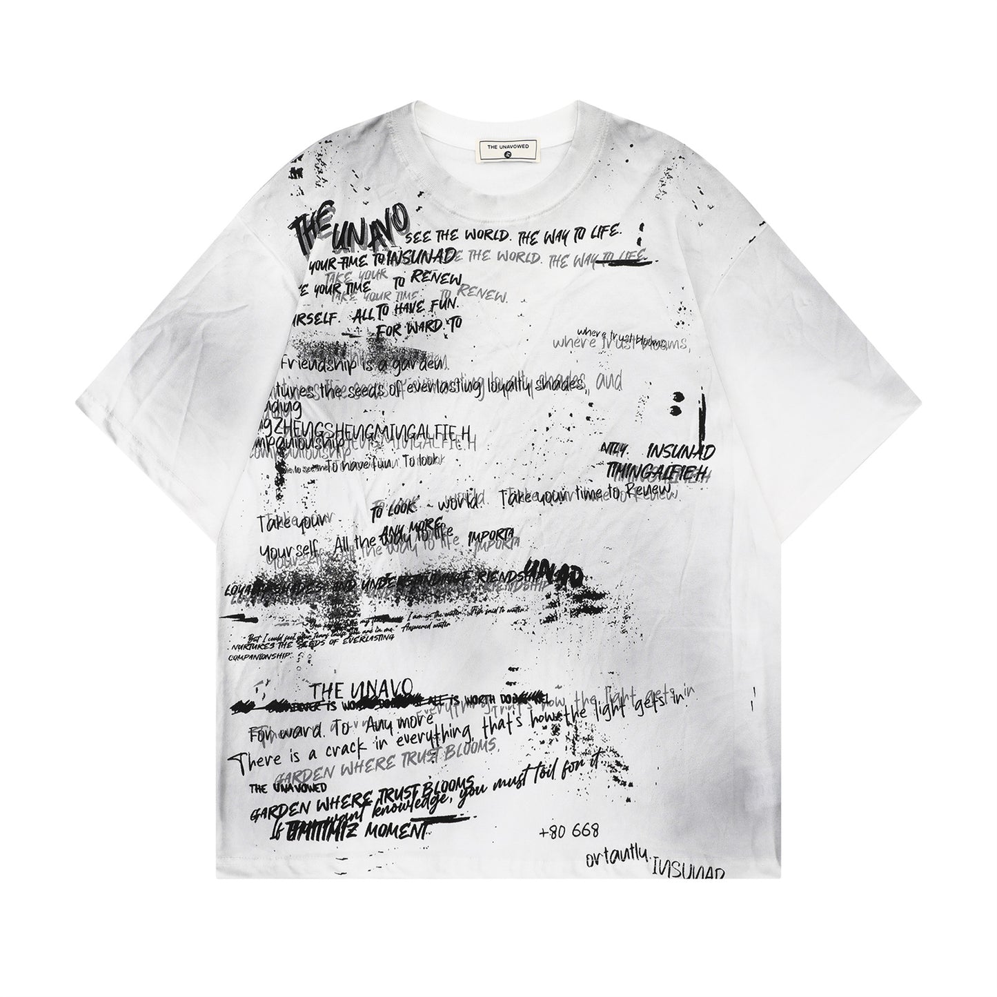 MilkMan Painted Letter Tee