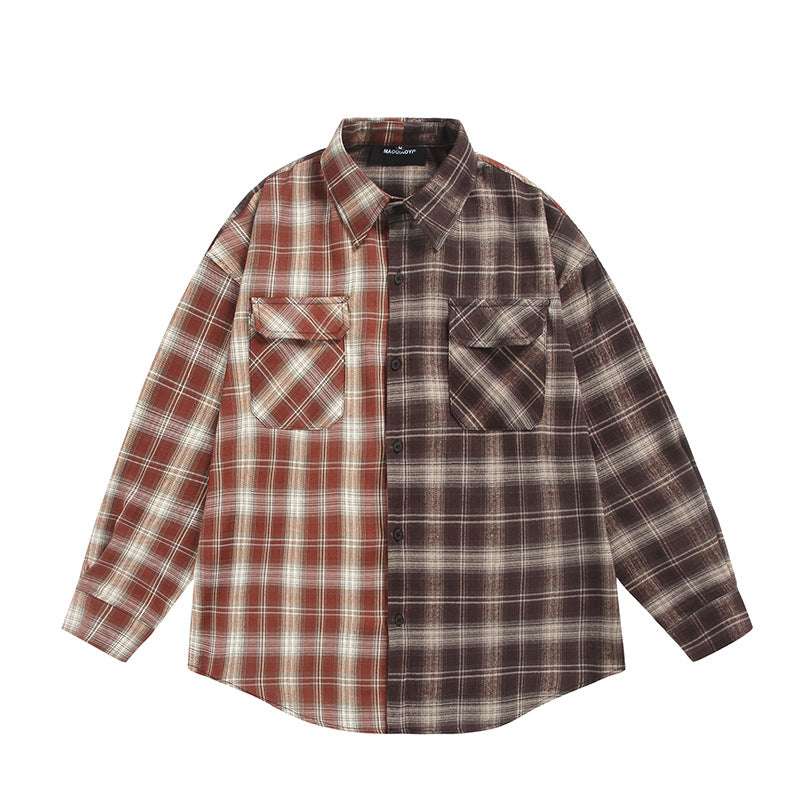 MilkMan Block Plaid Shirt