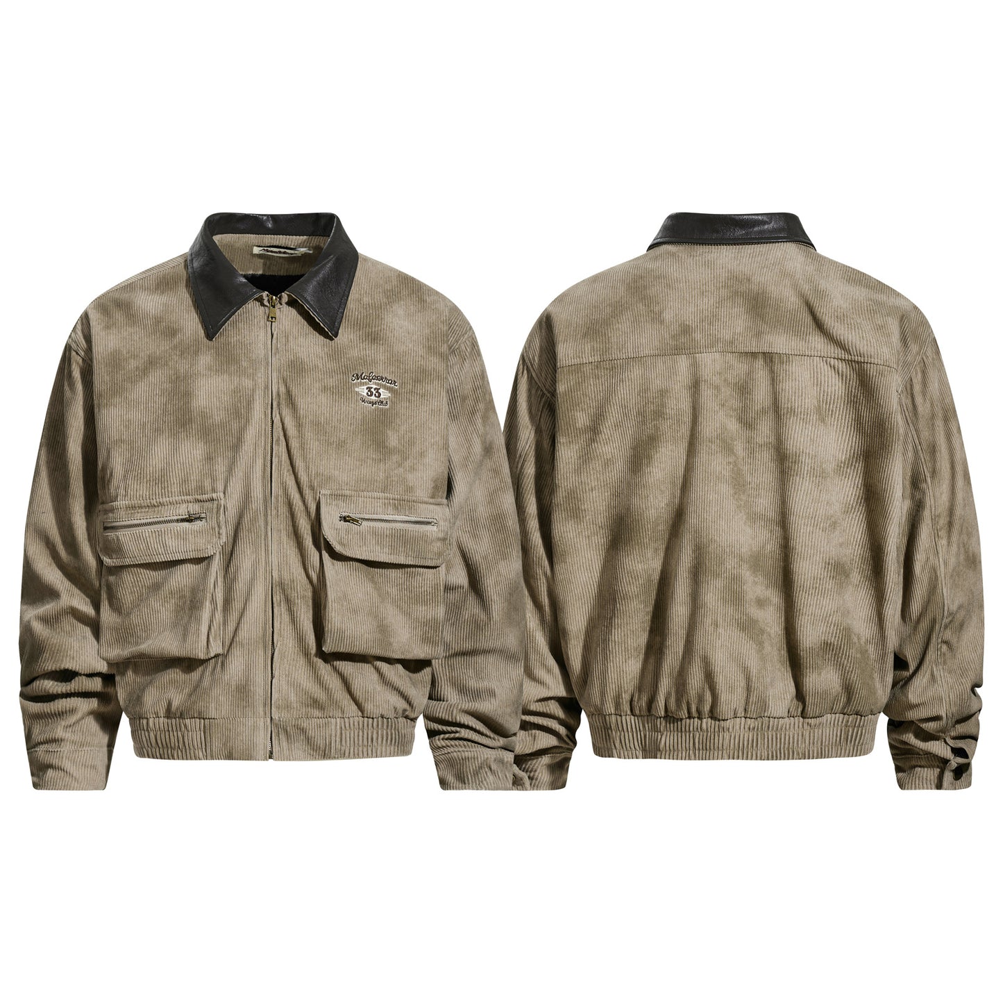 MilkMan Corduroy Patch Jacket