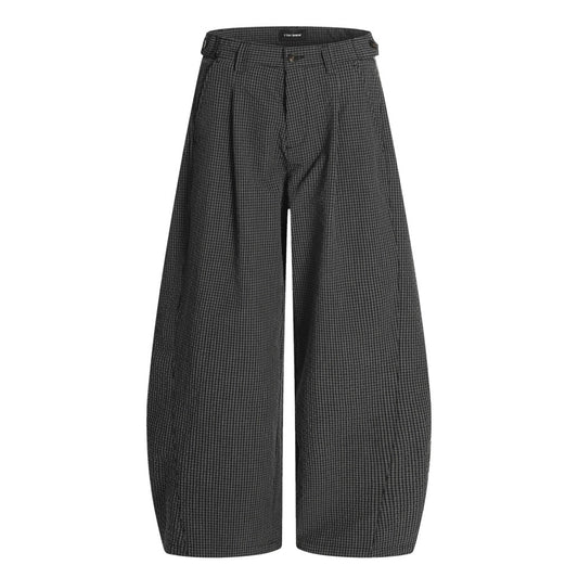 MilkMan Oversized Plaid Pants