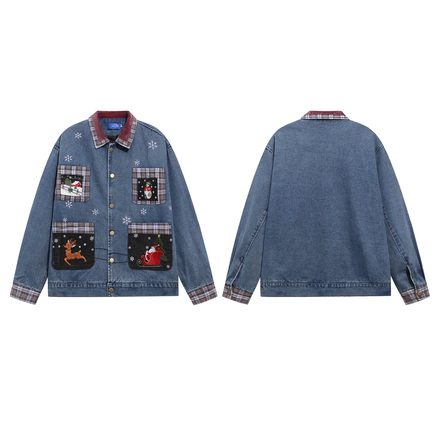 MilkMan Patchwork Denim Jacket