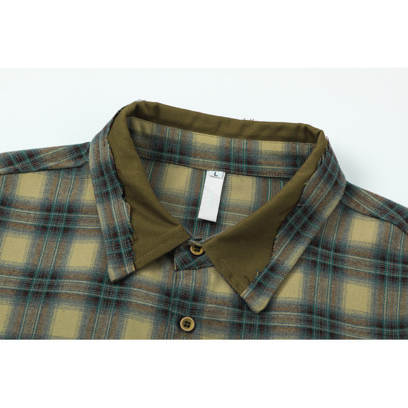 MilkMan Plaid Stitch Shirt