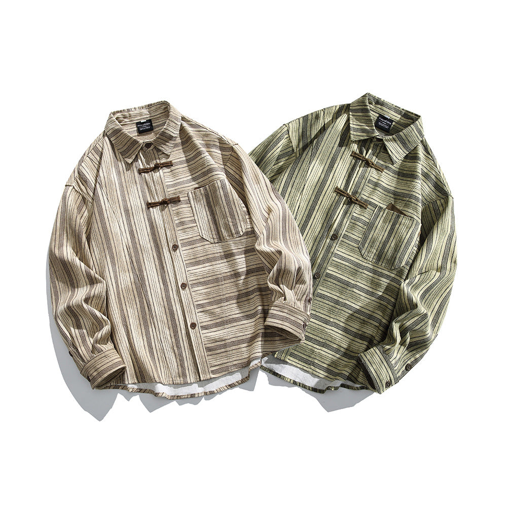 MilkMan Buckle Stripe Shirt