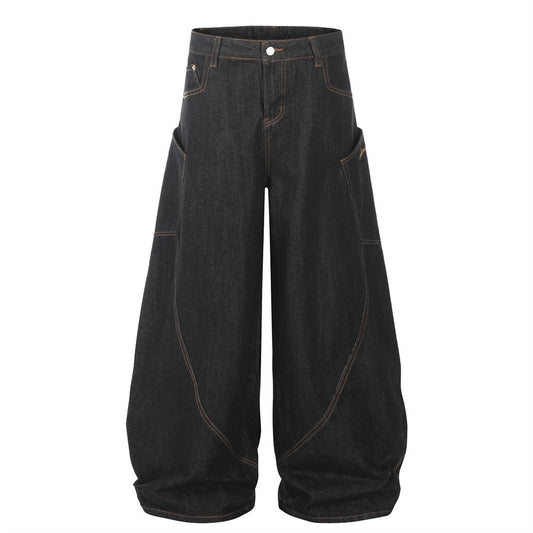 MilkMan Deconstructed Denim Pants