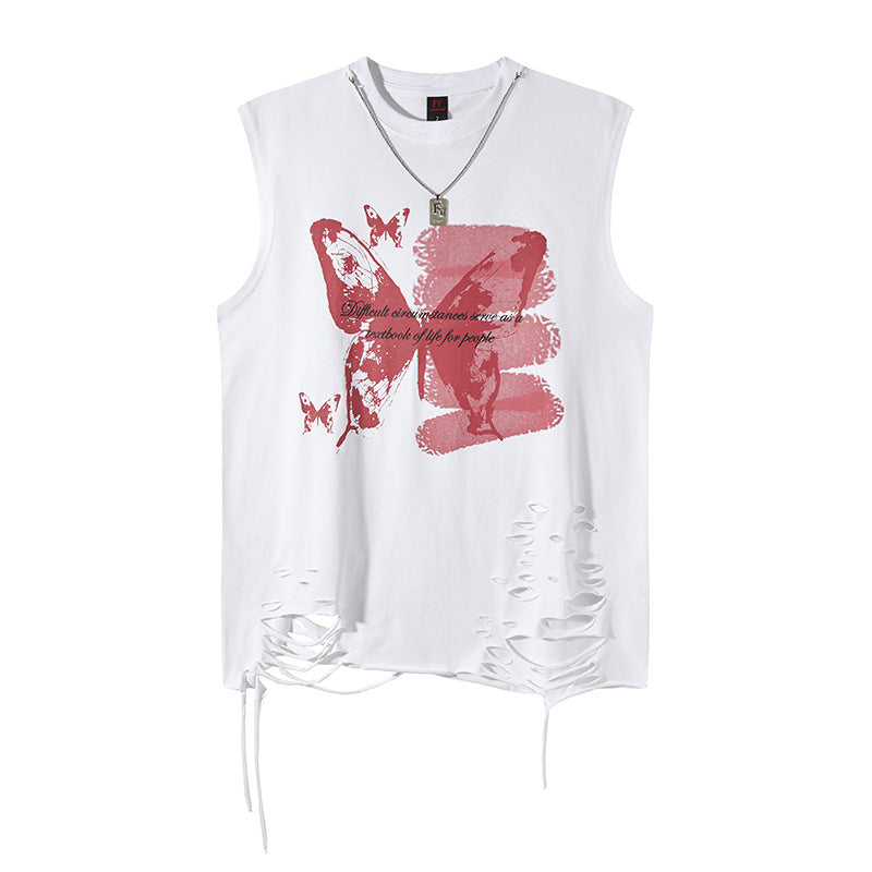 MilkMan Ripped Letter Tank
