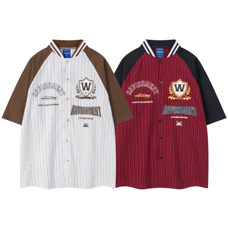 MilkMan Baseball Collar Shirt