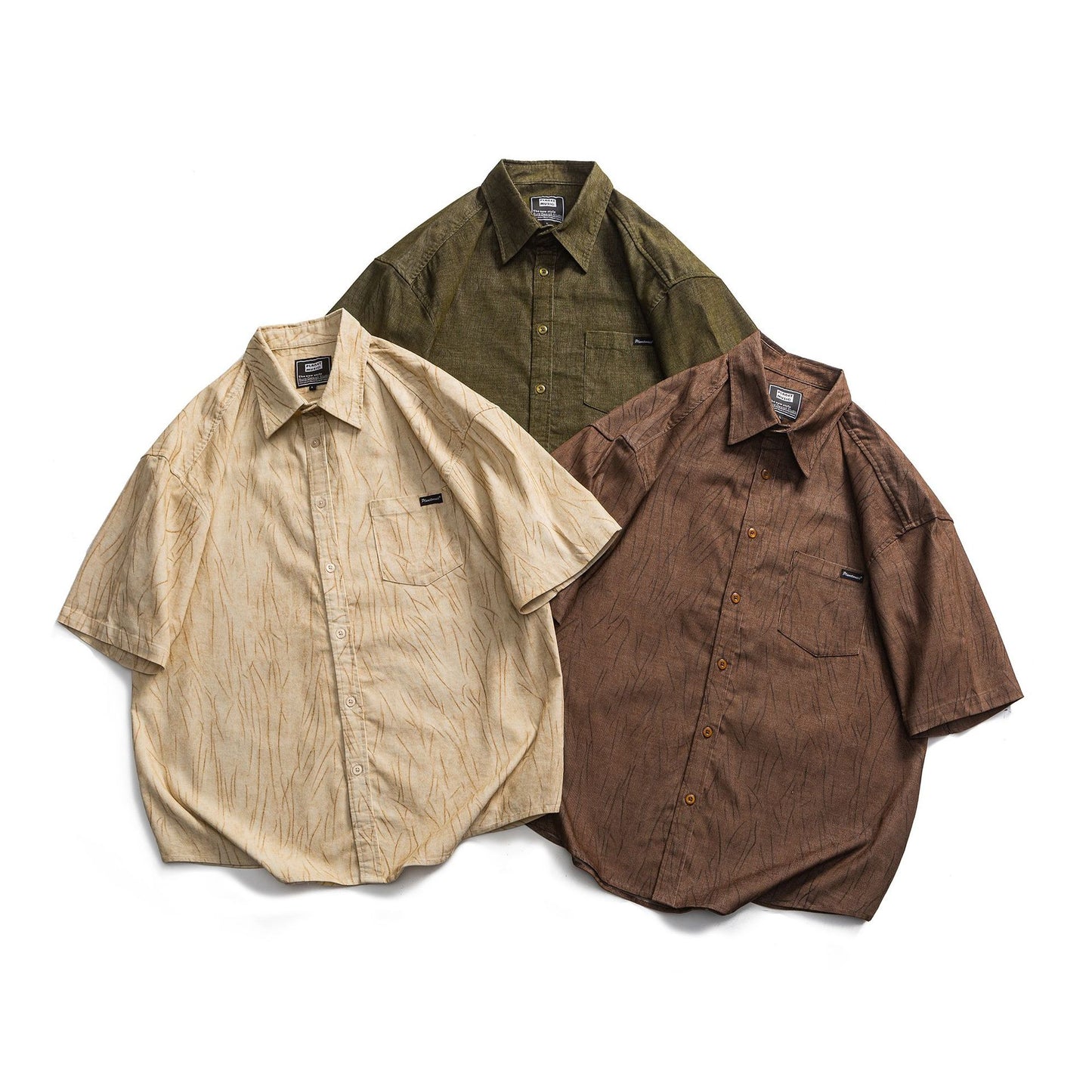 MilkMan Abstract Stripe Shirt