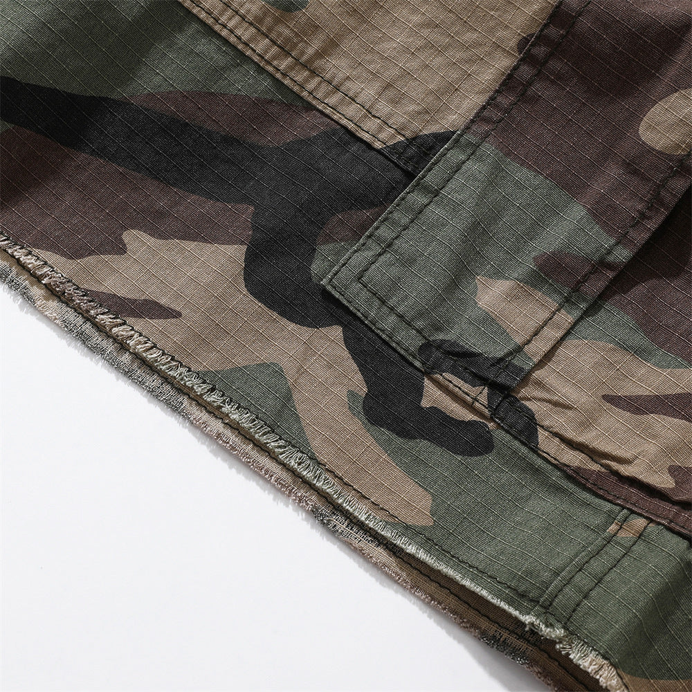 MilkMan Camo Belted Shorts