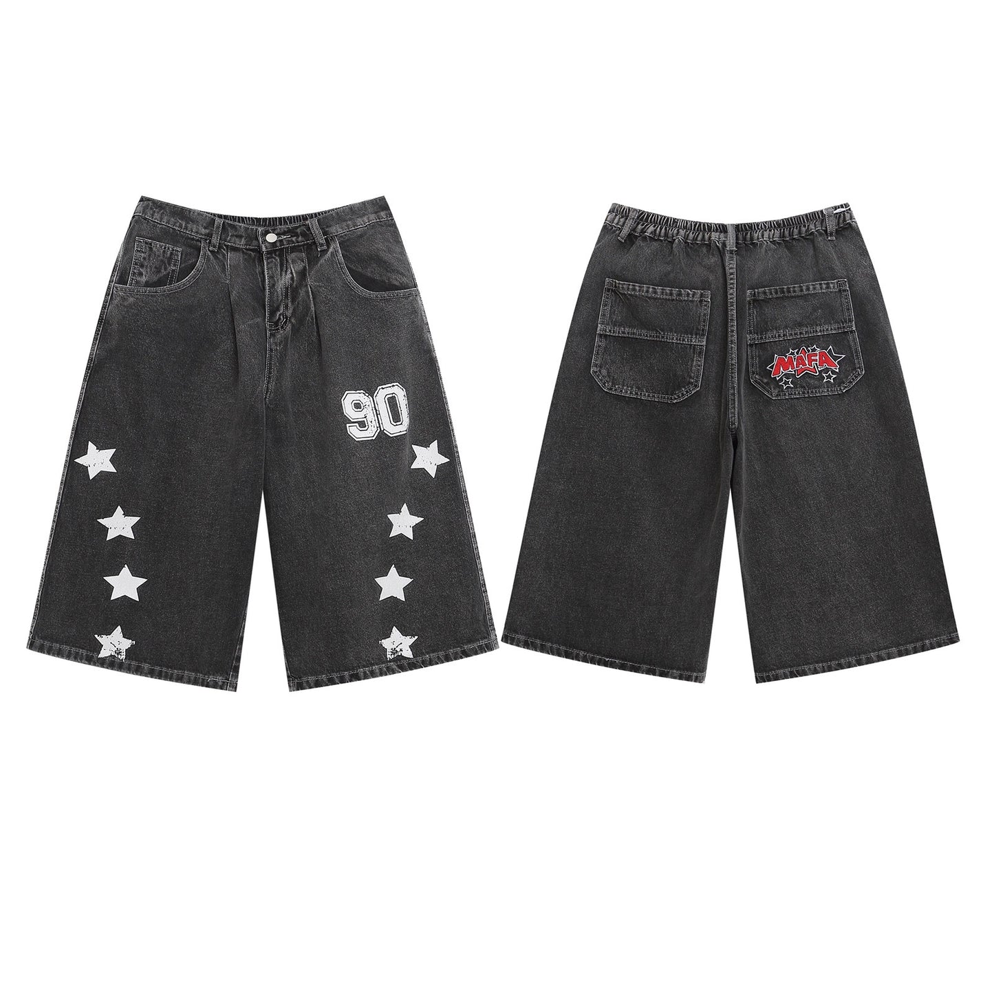 MilkMan Letter Washed Pants