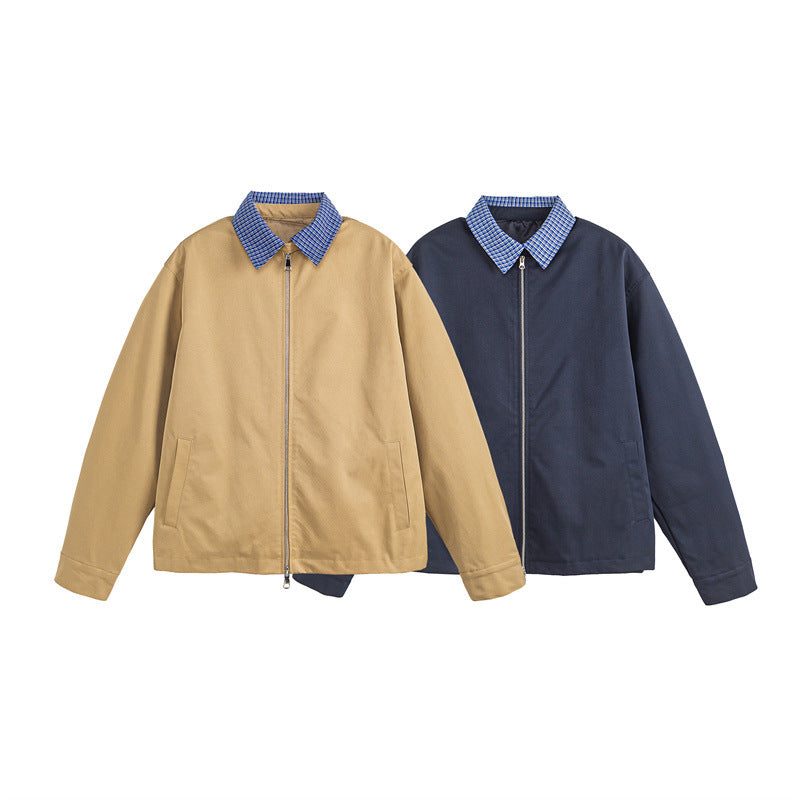 MilkMan Black Plaid Jacket