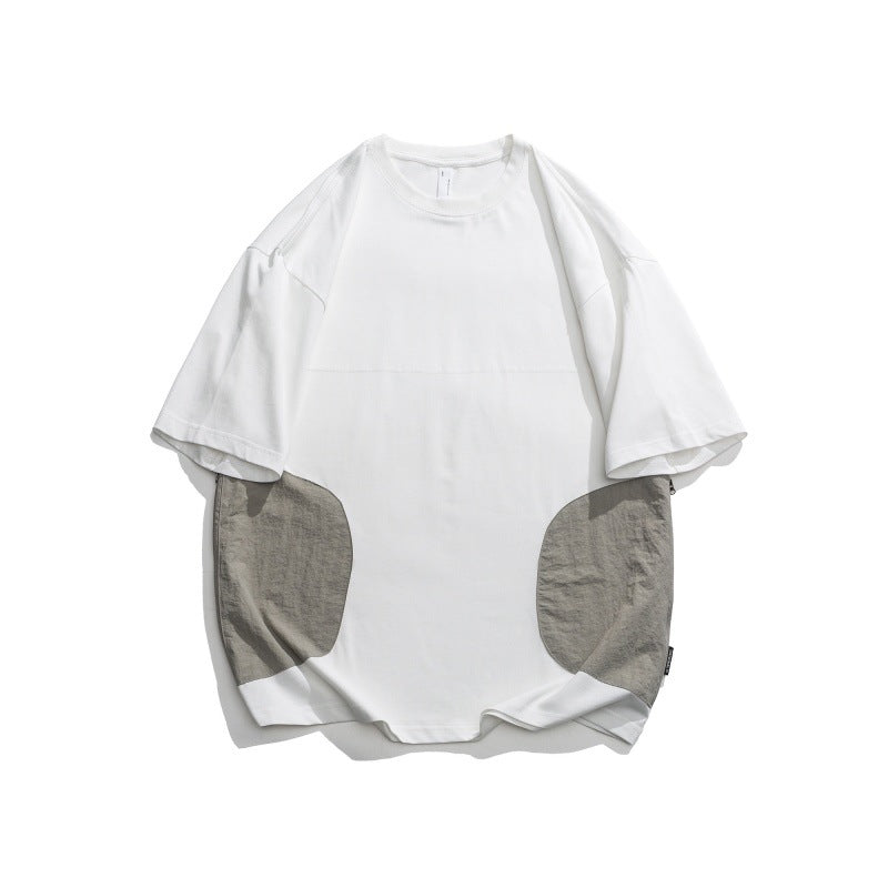 MilkMan Contrast Panel Tee