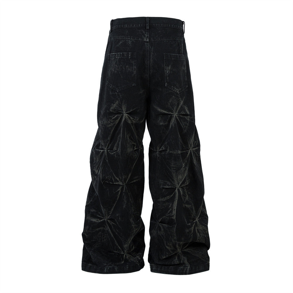 MilkMan Pleated Dye Jeans