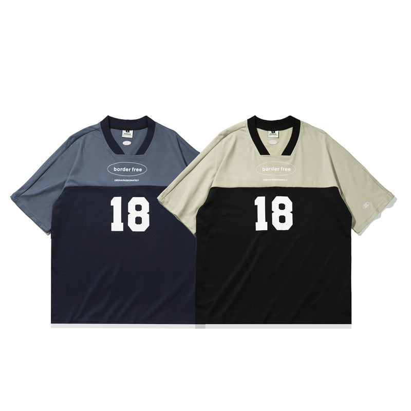 MilkMan V-Neck Block Tee