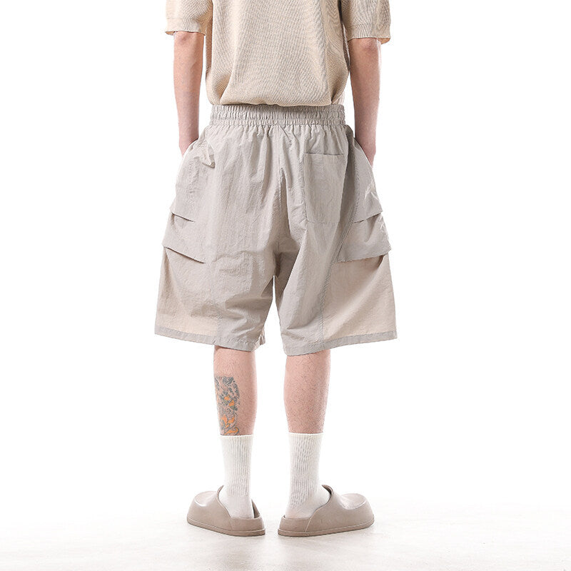 MilkMan Embroidered Utility Shorts