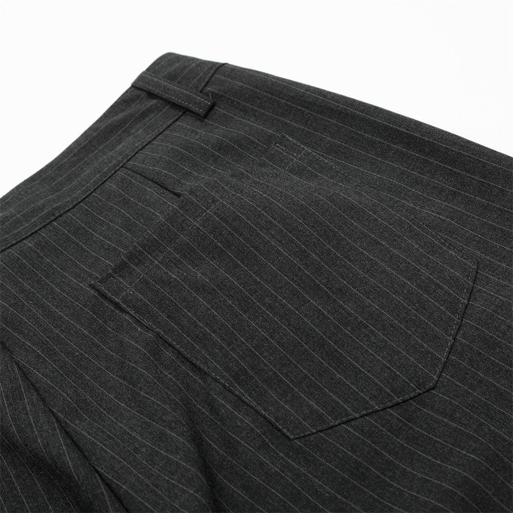 MilkMan Striped Pleated Pants