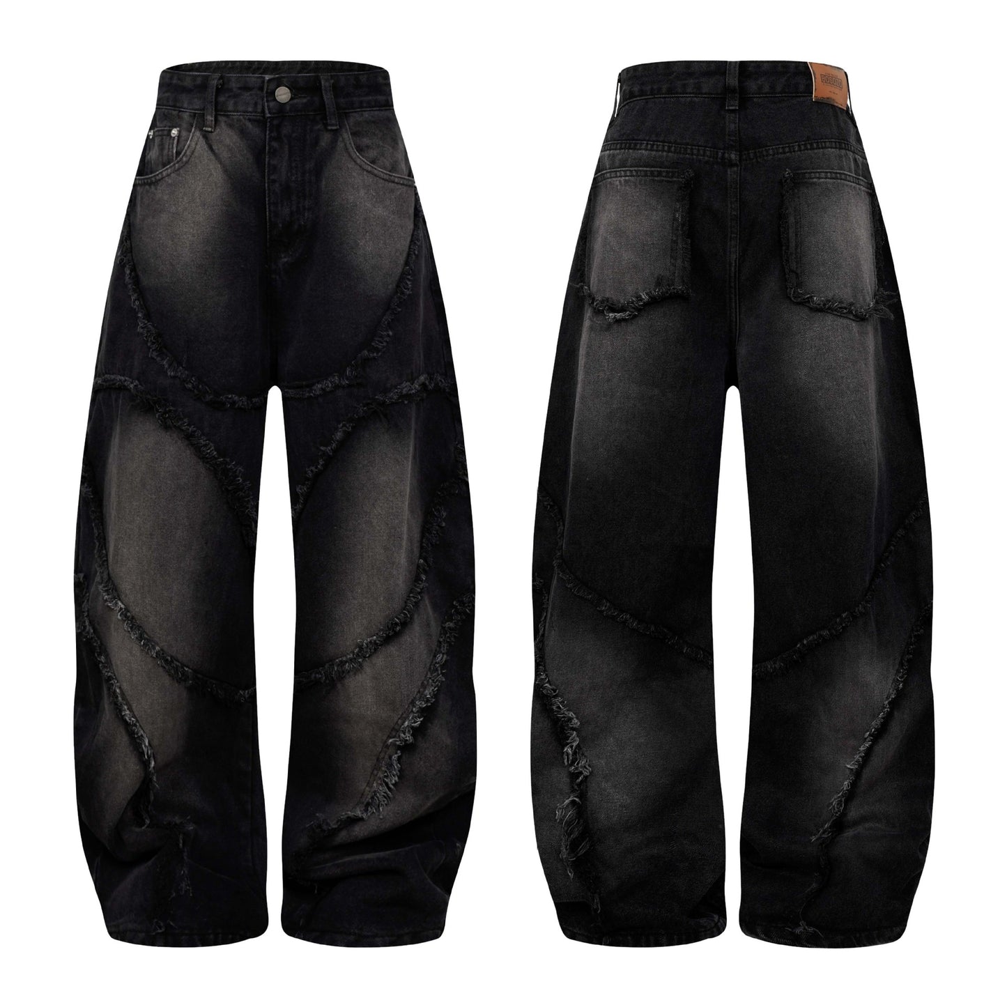 MilkMan Distressed Whisker Jeans