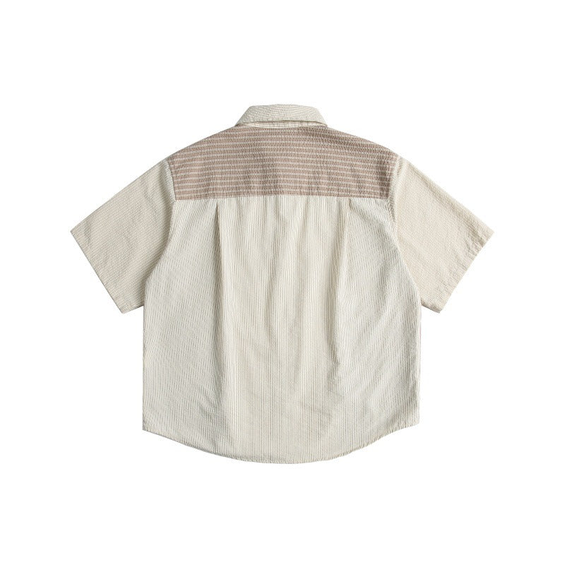 MilkMan Spliced Stripe Shirt