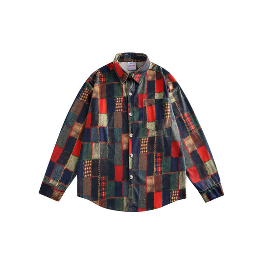 MilkMan Flower Check Shirt