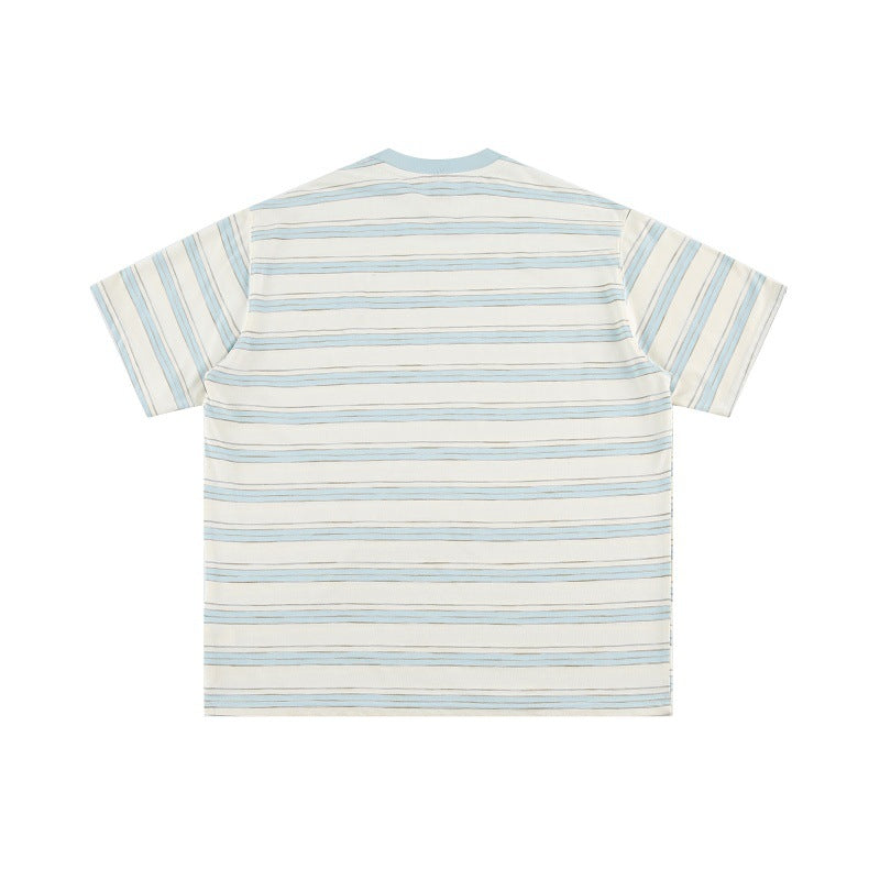 MilkMan Striped Embroidered Shirt