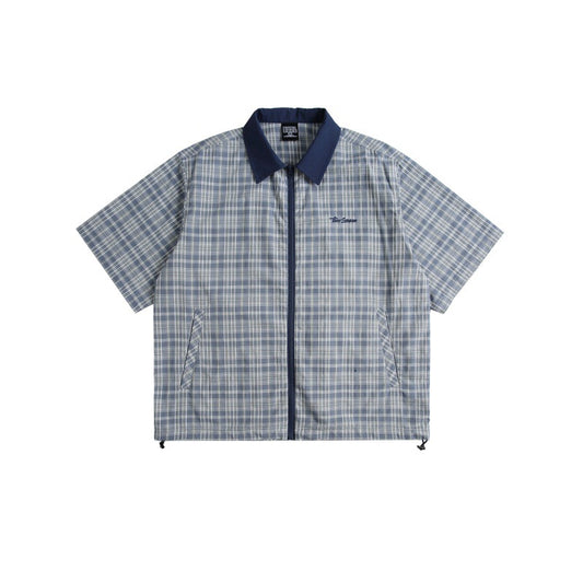 MilkMan Zip Check Shirt