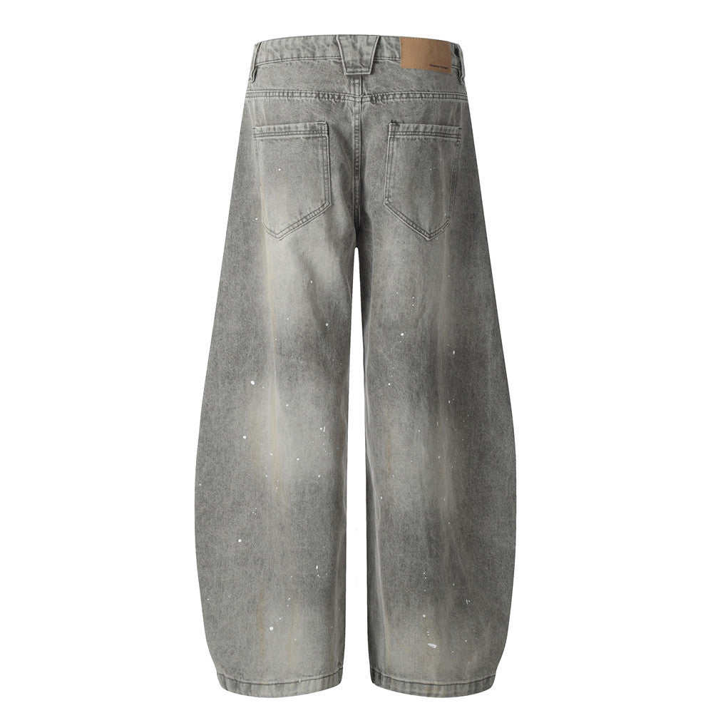 MilkMan Splatter Tapered Jeans