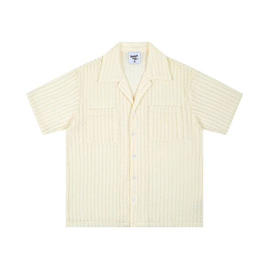 MilkMan Pleated Hollow Shirt