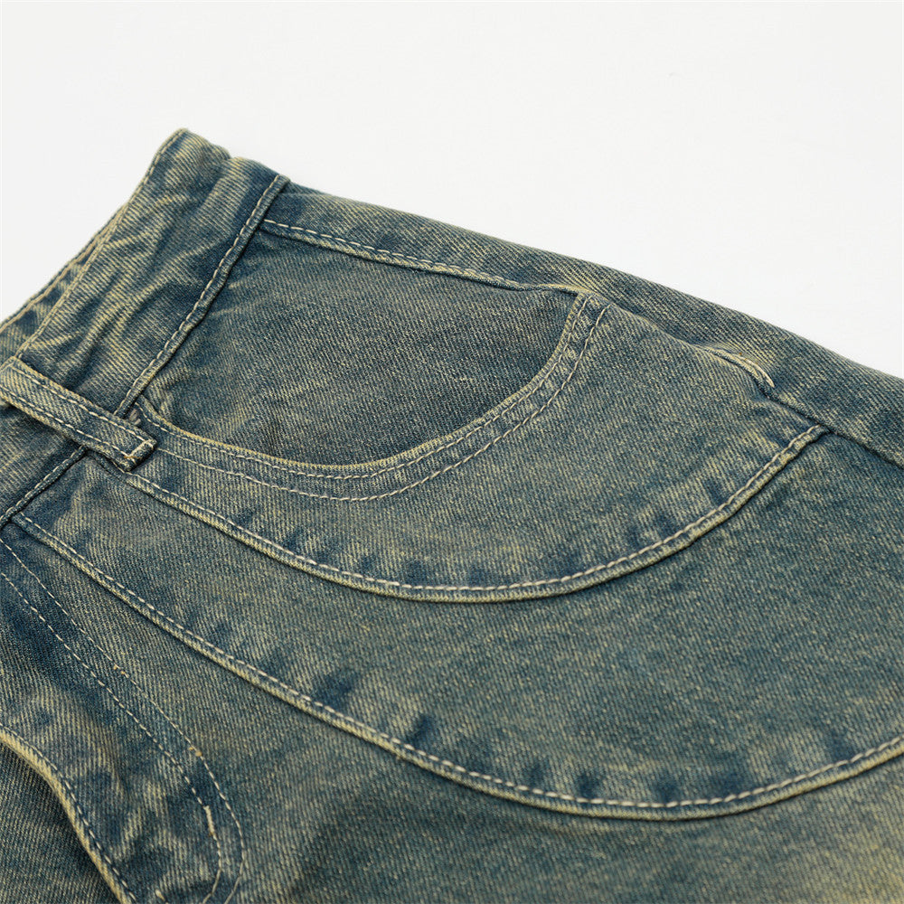 MilkMan Patchwork Taper Jeans